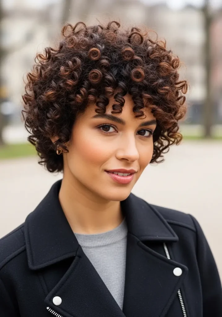 Bold Curly Crop