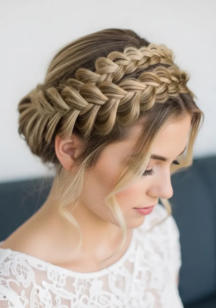 Braided Crown Elegance