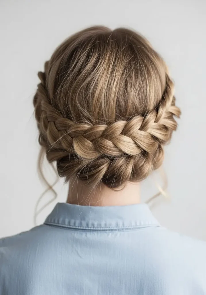 Braided Crown Style