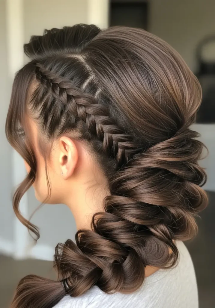 Braided Side Sweep