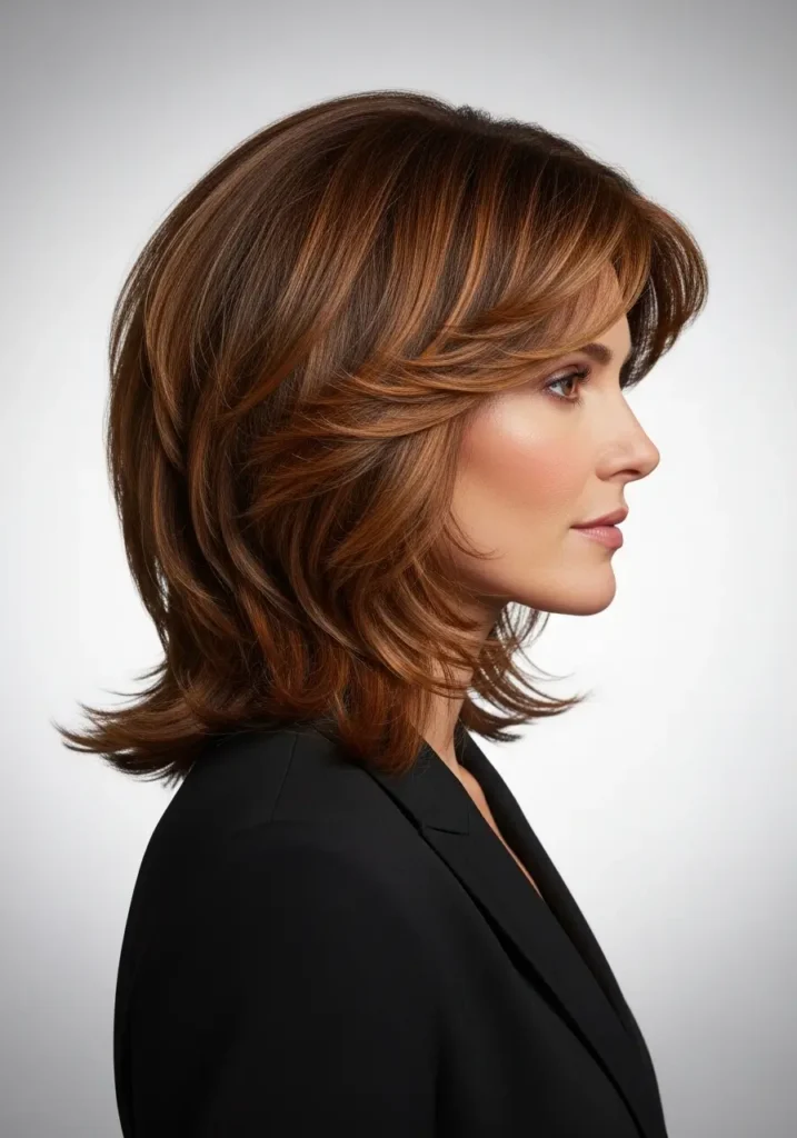 Choppy Layered Medium Cut