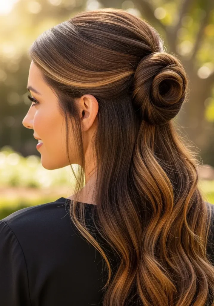 Classic Half-Up Twist