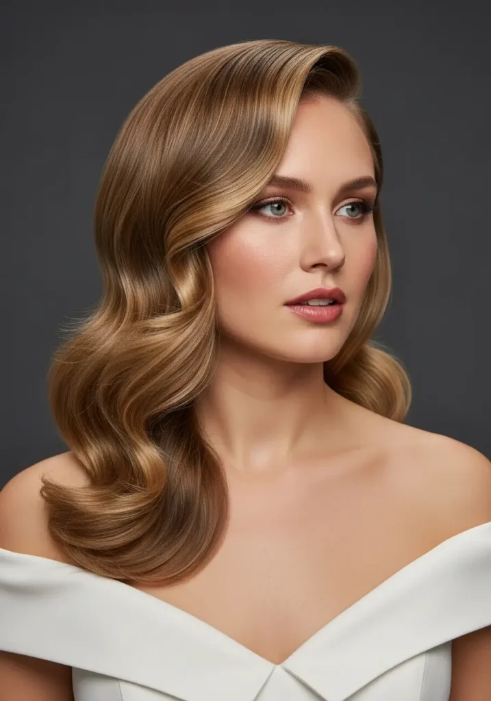 Classic Hollywood Waves for Formal Evenings