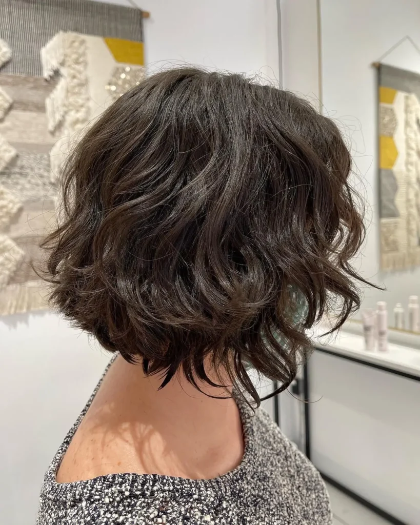 Classic Short Curly Bob
