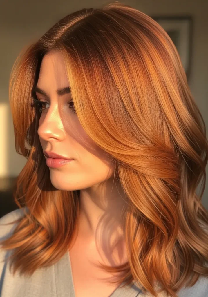 Copper Highlights for Warm Radiance