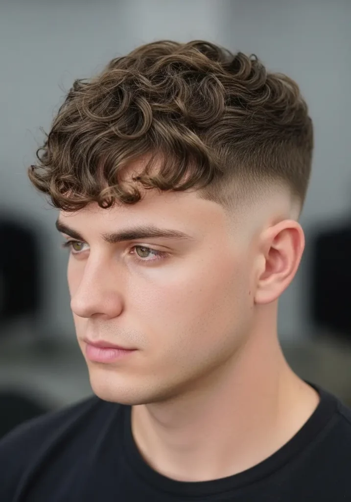 Curly Hair French Crop