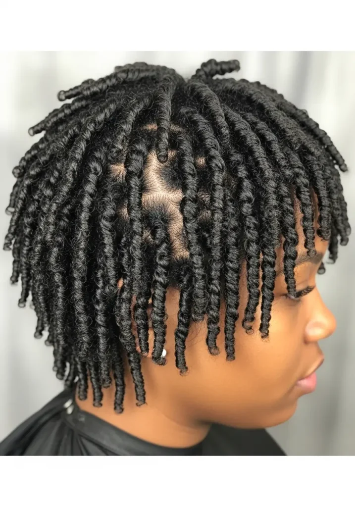 Defined Finger Coil Cut