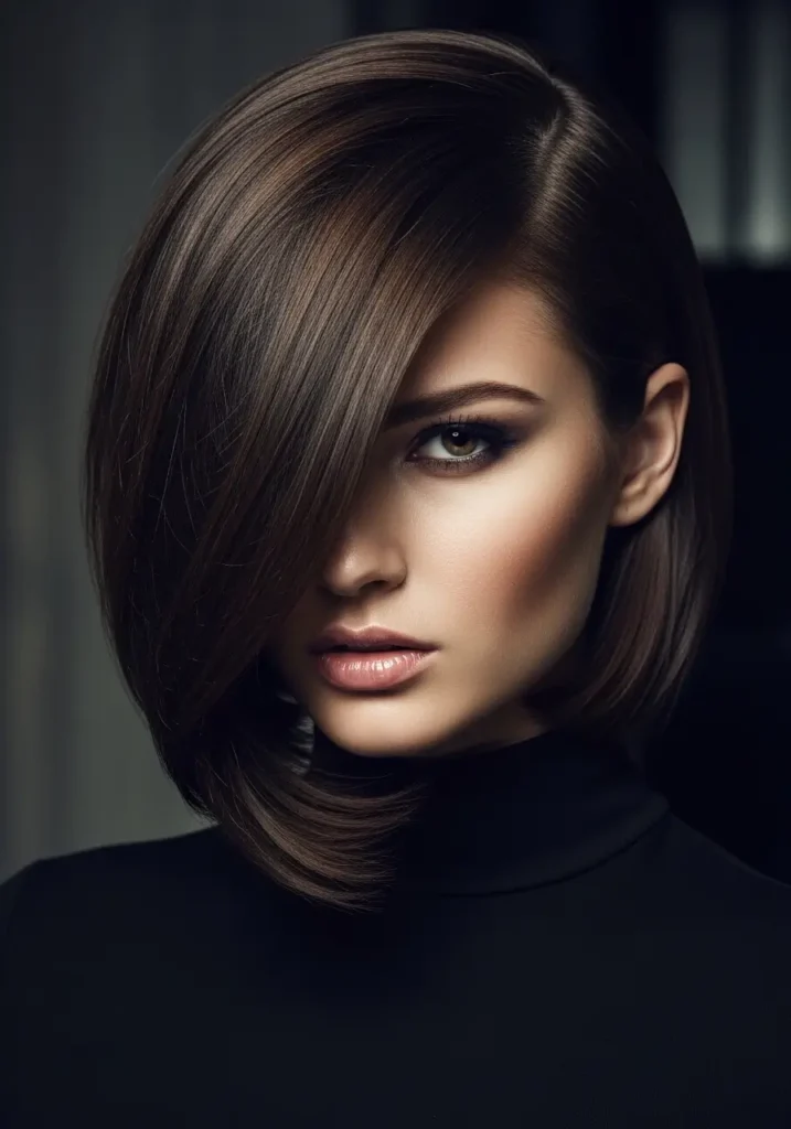 Dramatic Side-Part Lob
