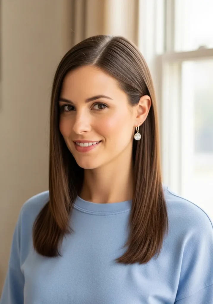 Easy Straight Tuck Behind Ears