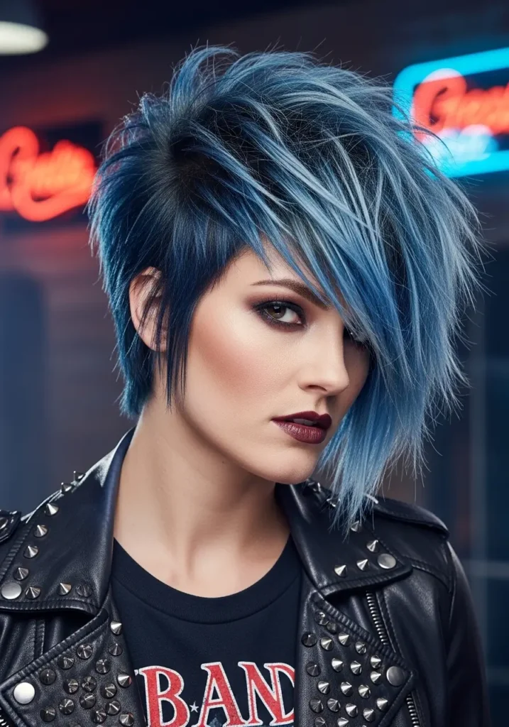 Edgy Pixie Rocker Cut