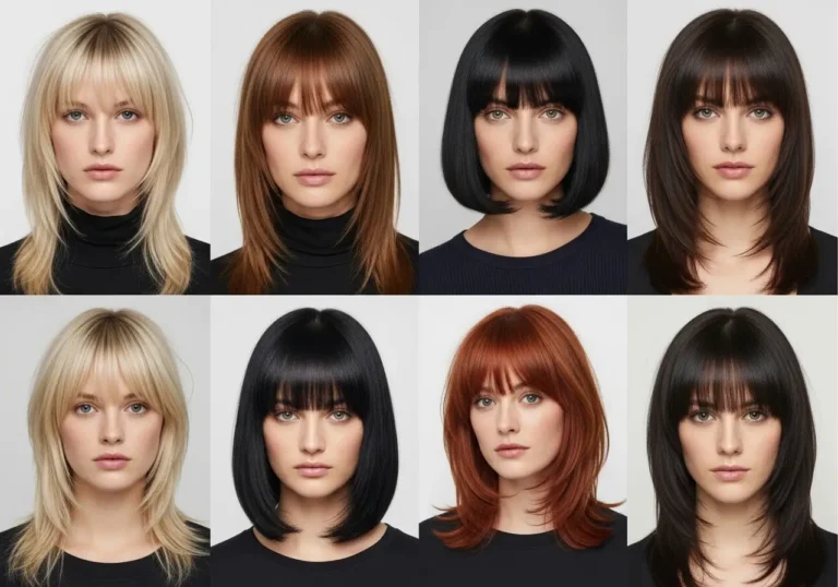 Face Framing Bangs Ideas That Flatter Every Face