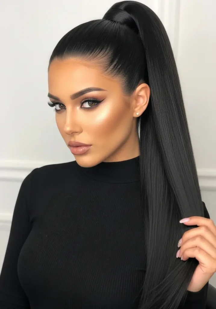 Glossy Jet Black With Modern Shine