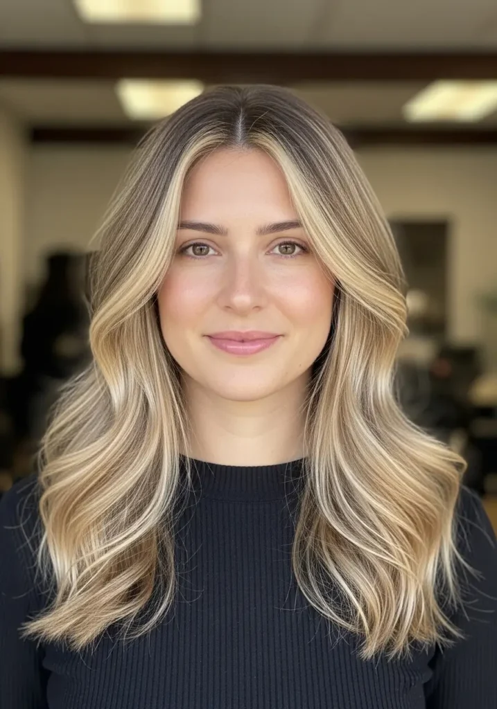 Golden Beige Highlights That Catch Light Softly