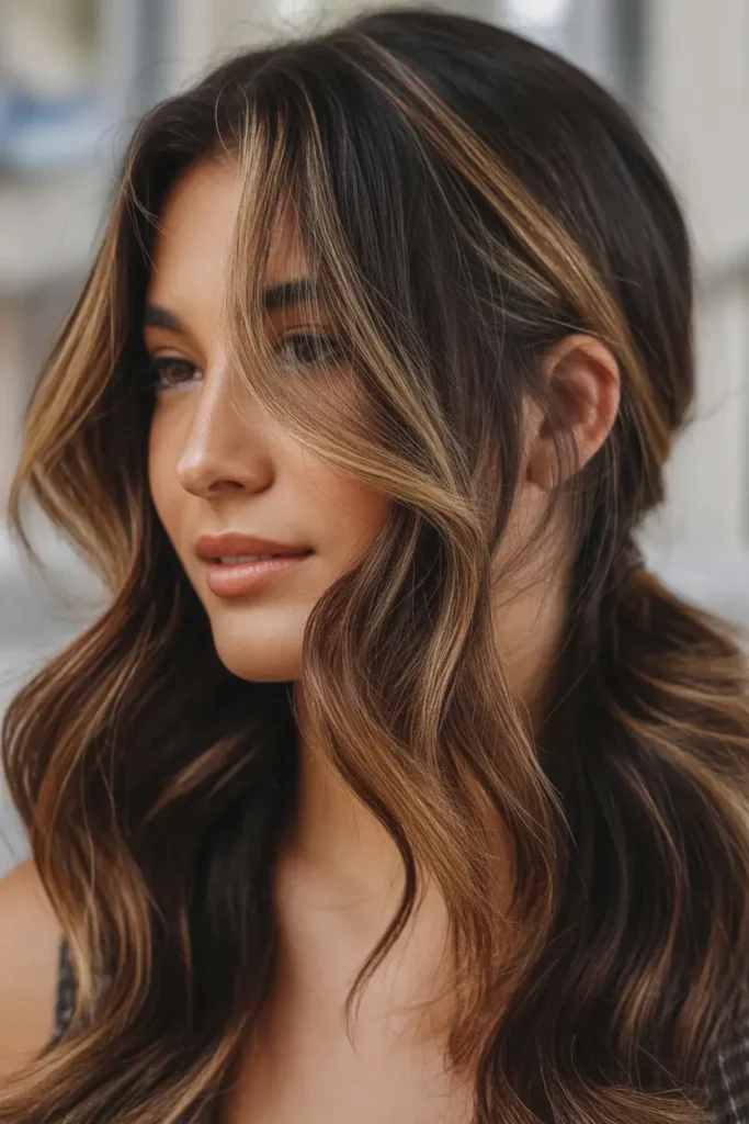 Golden Brown Money Pieces