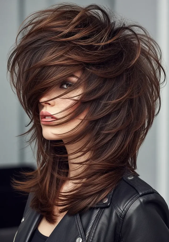 Heavy Layer Rocker Cut with Volume