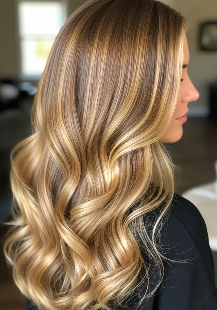 Honey Blonde Ribbons for Warm Dimension