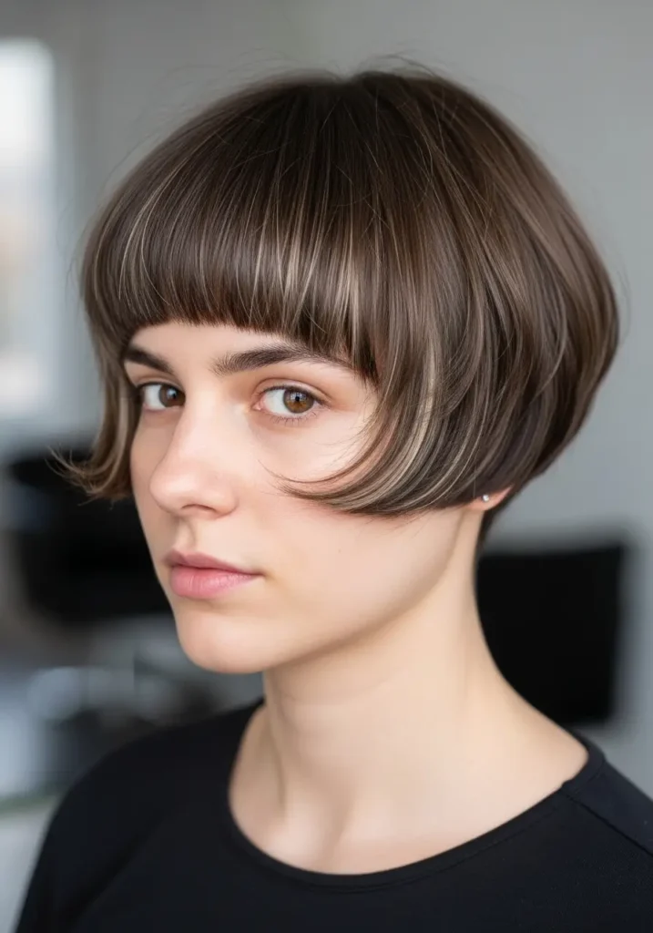 Layered Bowl Cut Revival