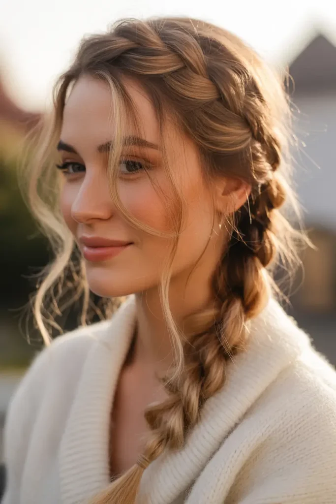 Lazy Side Braid