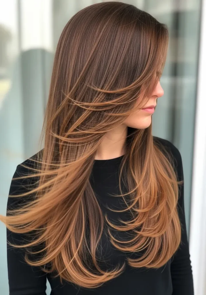 Long Hair with Wispy Ends