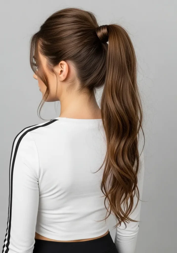 Long Ponytail with Volume