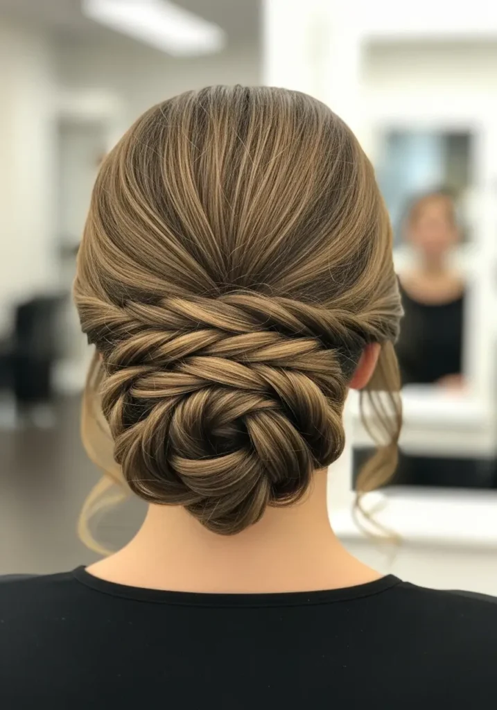 Low Twisted Bun