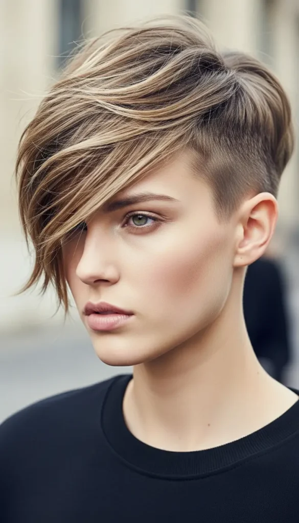 Messy Chic Pixie Undercut
