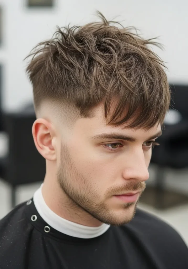 Messy French Crop Style