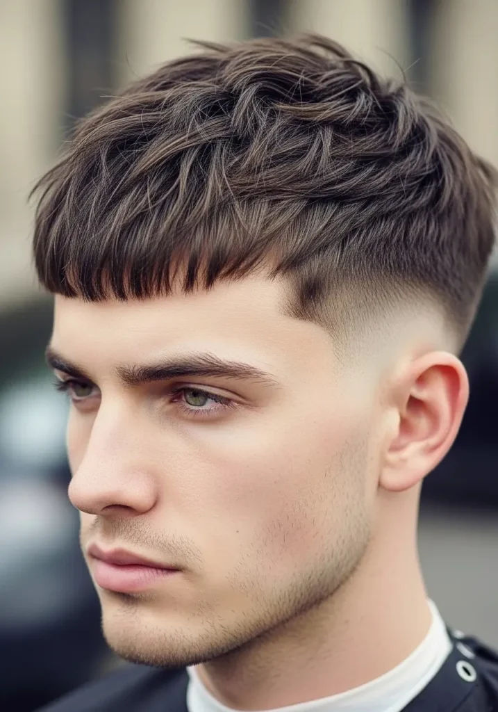 Messy French Crop Style