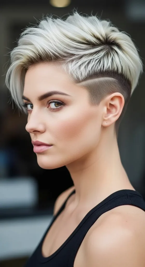 Micro Pixie Undercut Edge