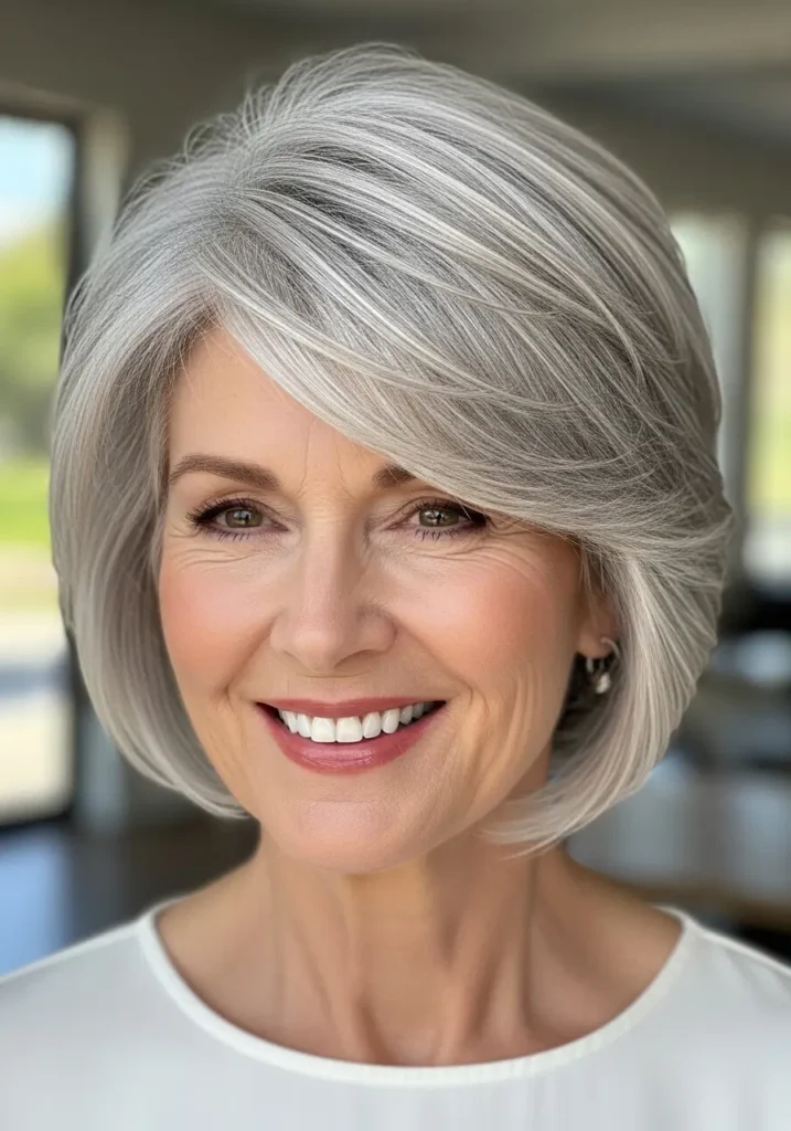 Modern Short Bob with Texture