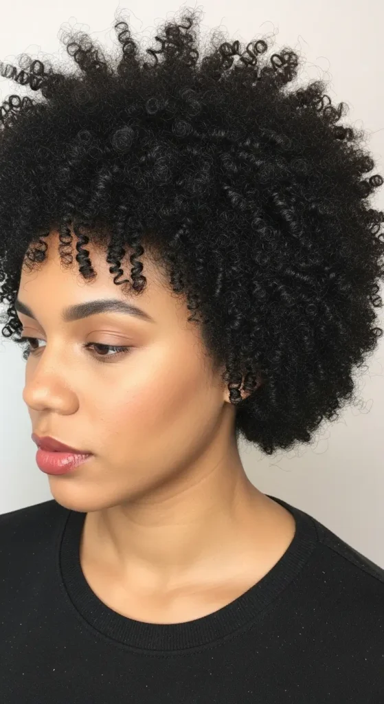 Natural Curl Mini Afro