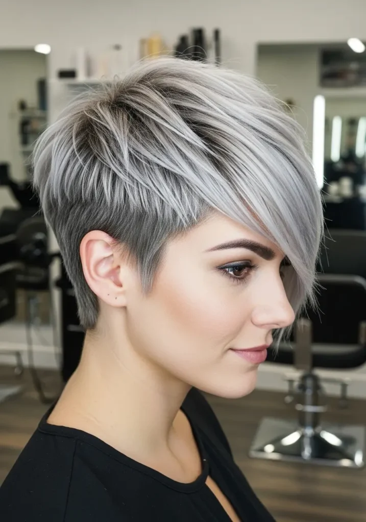 Razor Cut Pixie Edge