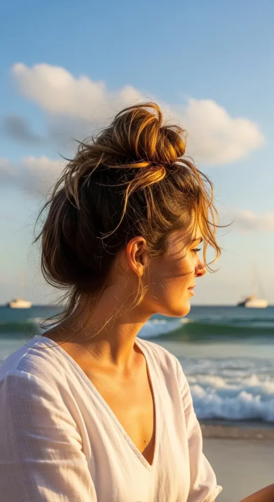 Relaxed Top Knot