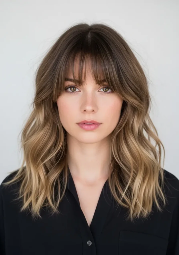 Relaxed Wavy Face Frame