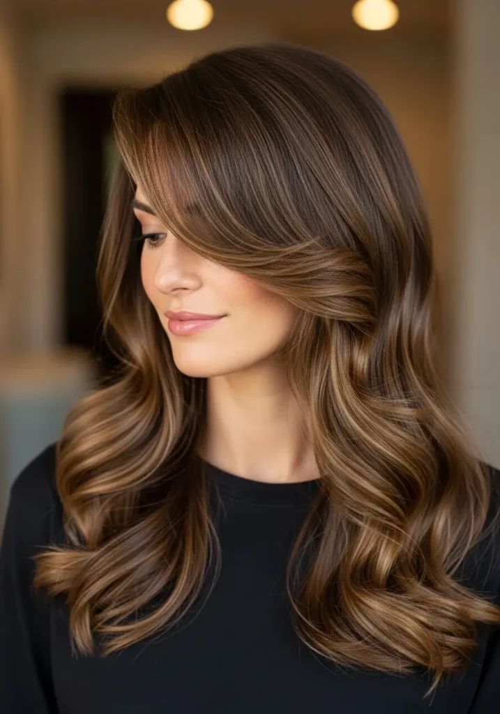 Romantic Loose Waves with Elegant Finish