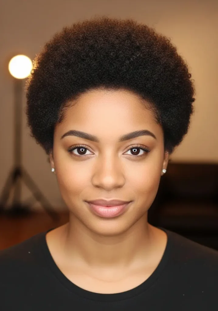 Short Afro Shape