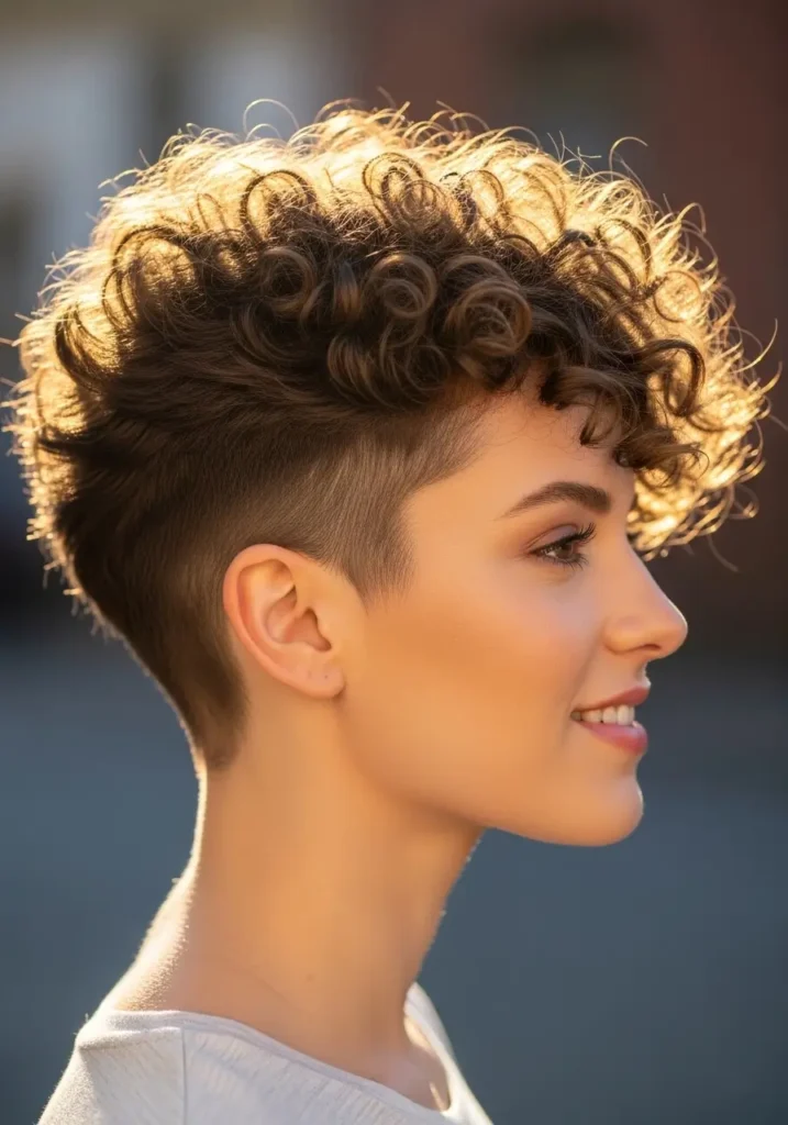 Short Curly Crop Freedom