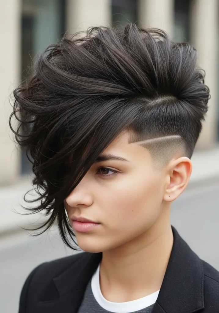 Side-Parted Volume Cut