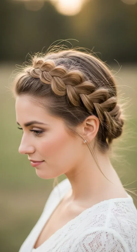 Simple Braided Crown