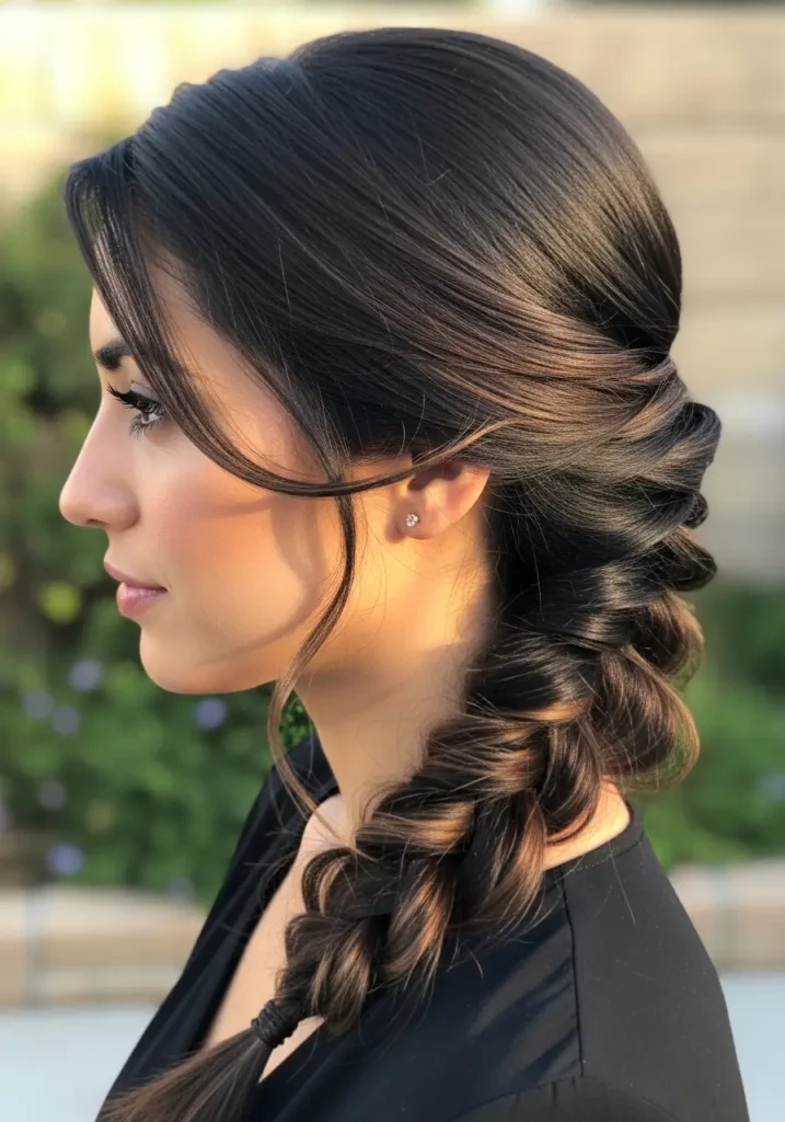 Simple Side Braid