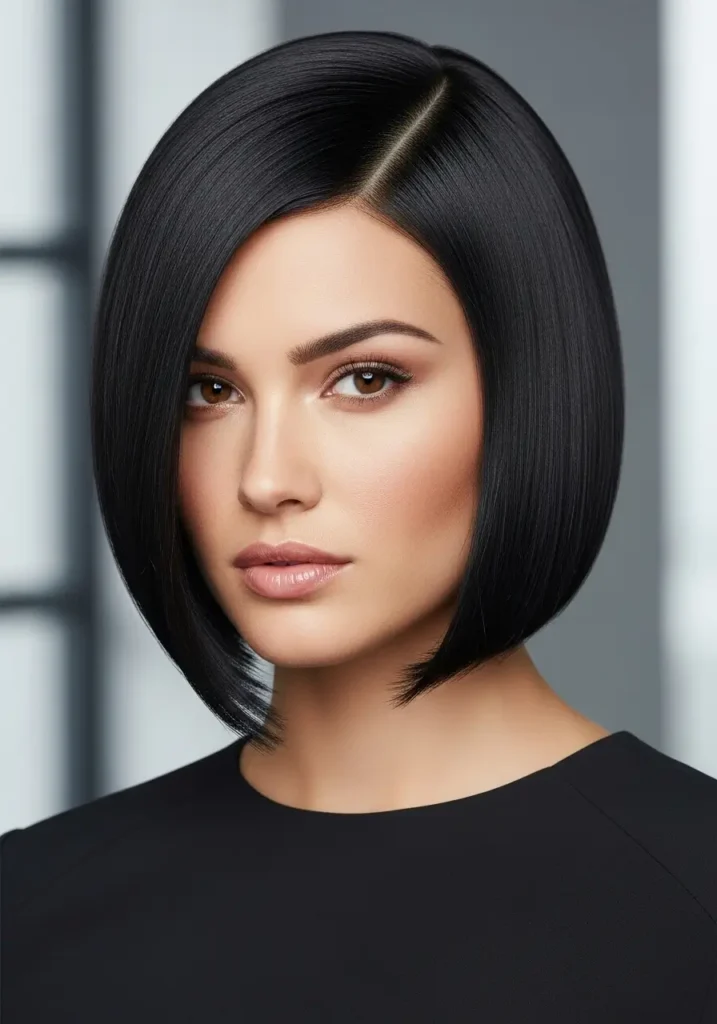 Sleek Ear-Length Bob