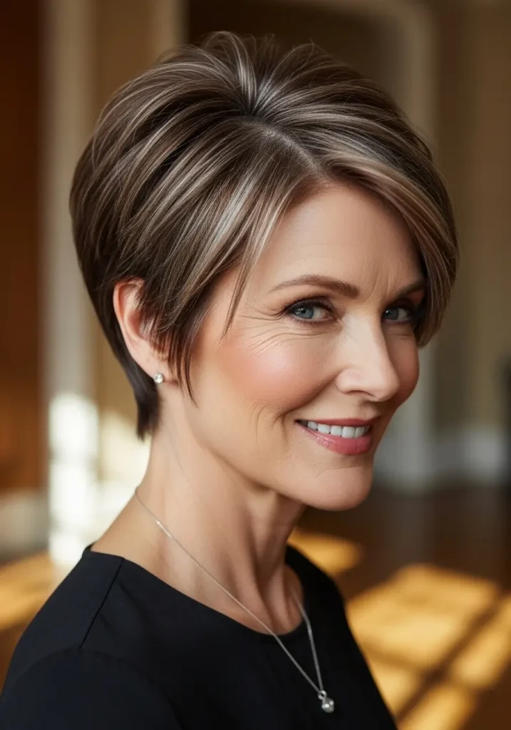 Sleek Graduated Crop