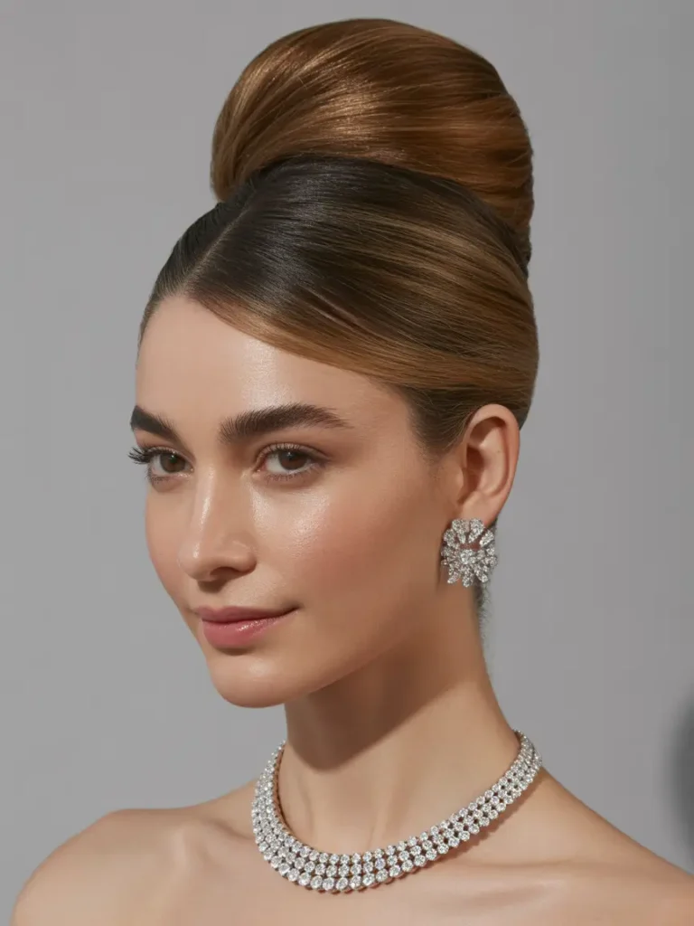 Sleek High Bun for Timeless Elegance