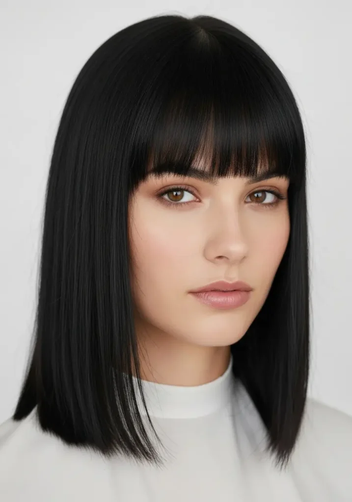 Sleek Straight Face Frame