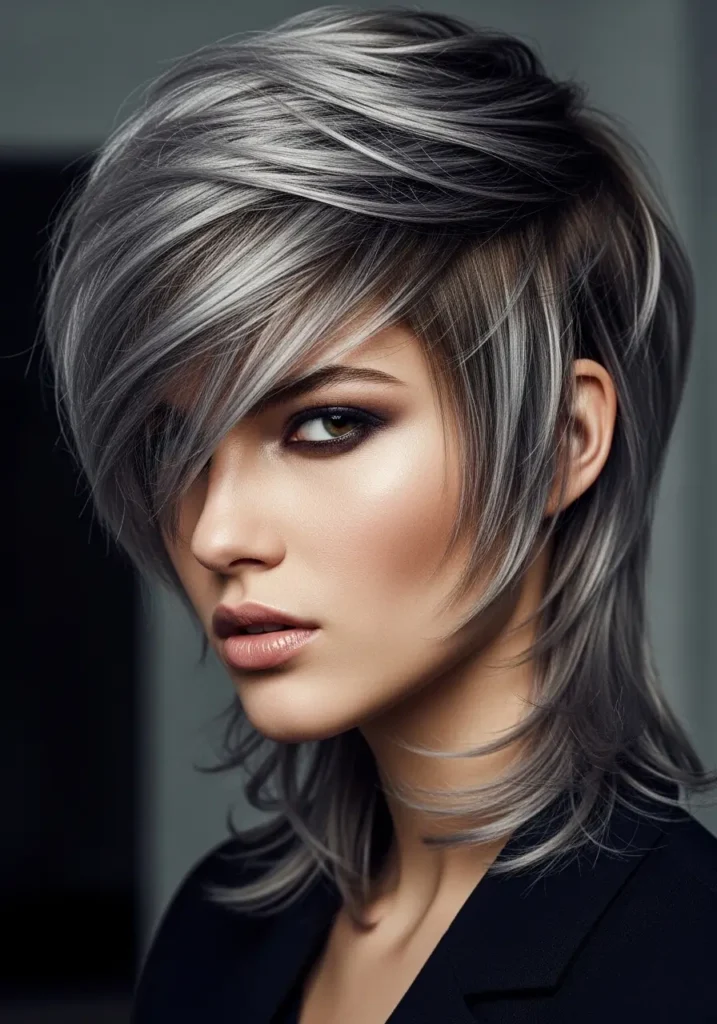 Smoky Grey Highlights for Modern Edge