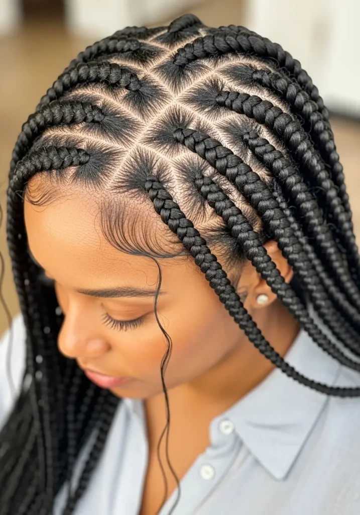 Soft Classic African Braids