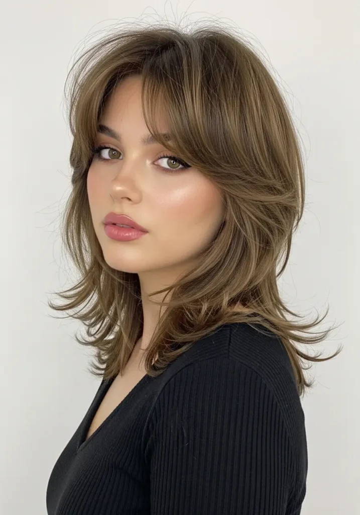 Soft Feathered Face Frame