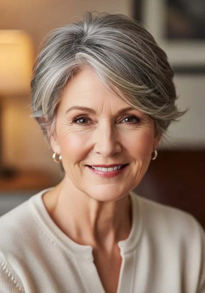 Soft Layered Pixie Cut