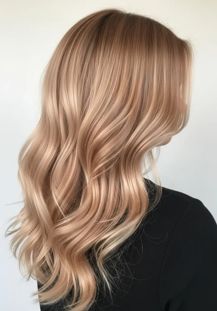 Soft Peach Calico Tones