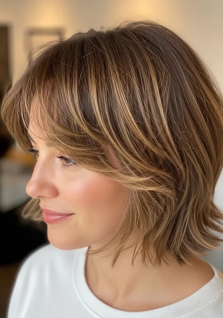 Soft Shaggy Short Layers